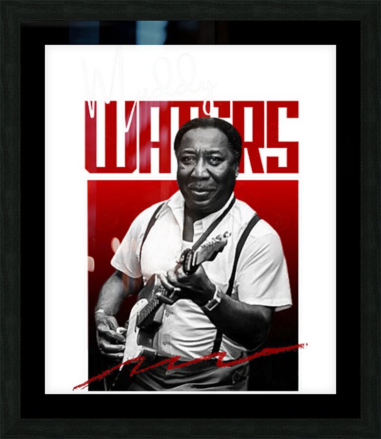 Muddy Waters 1 Picture Frame print