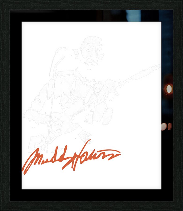 Muddy Waters 2 Picture Frame print