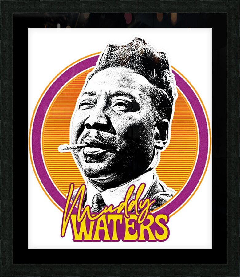 Muddy Waters 3 Picture Frame print