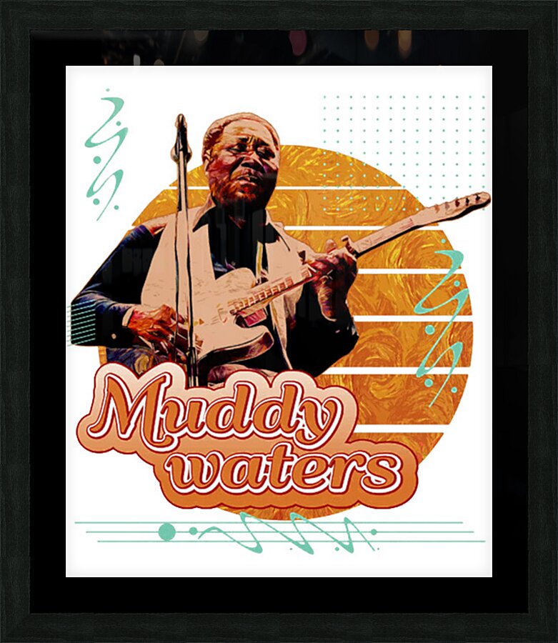 Muddy Waters 4 Picture Frame print