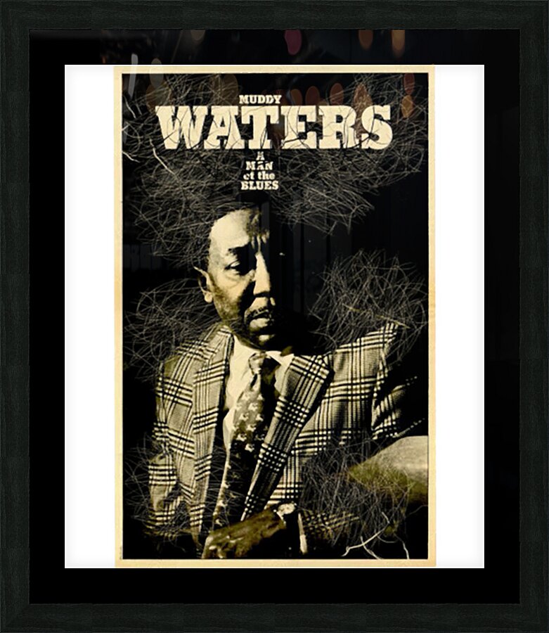 Muddy Waters 7 Picture Frame print