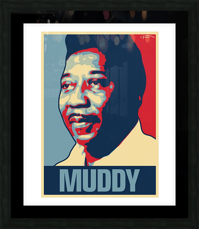 Muddy Waters 11 Picture Frame print