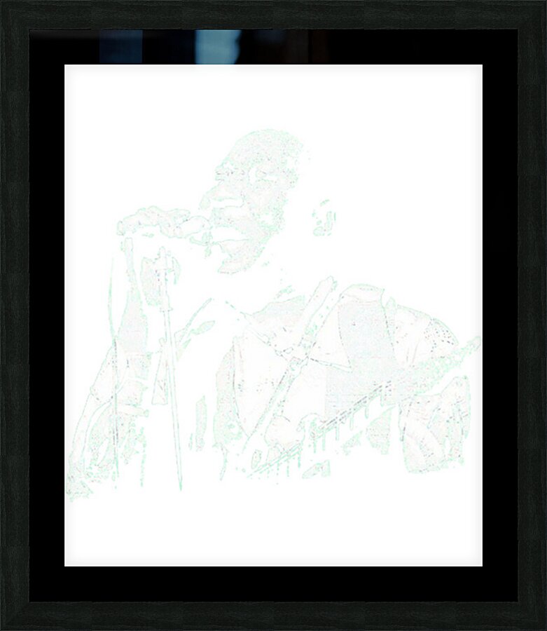 Muddy Waters 13 Picture Frame print