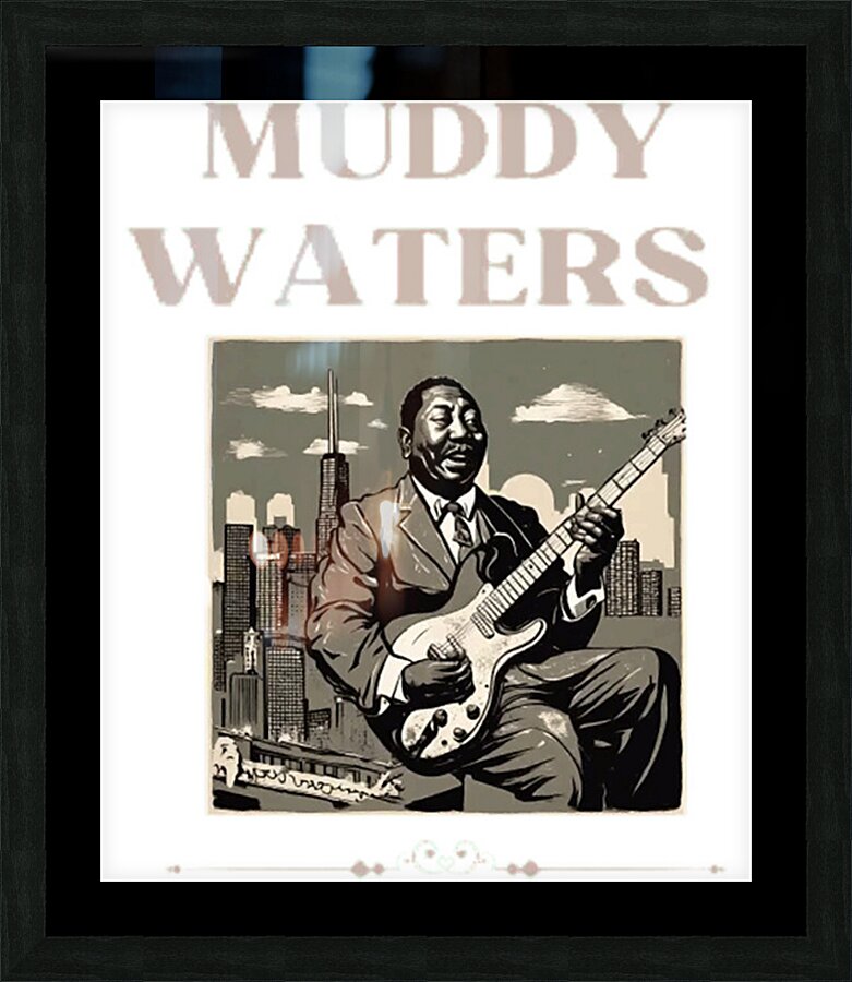 Muddy Waters 16 Picture Frame print