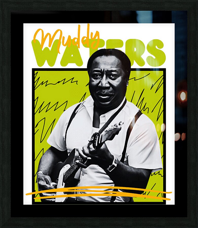 Muddy Waters 26 Picture Frame print