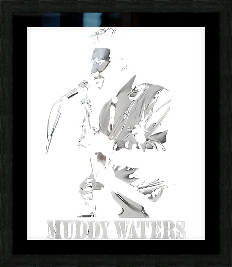 Muddy Waters 30 Picture Frame print