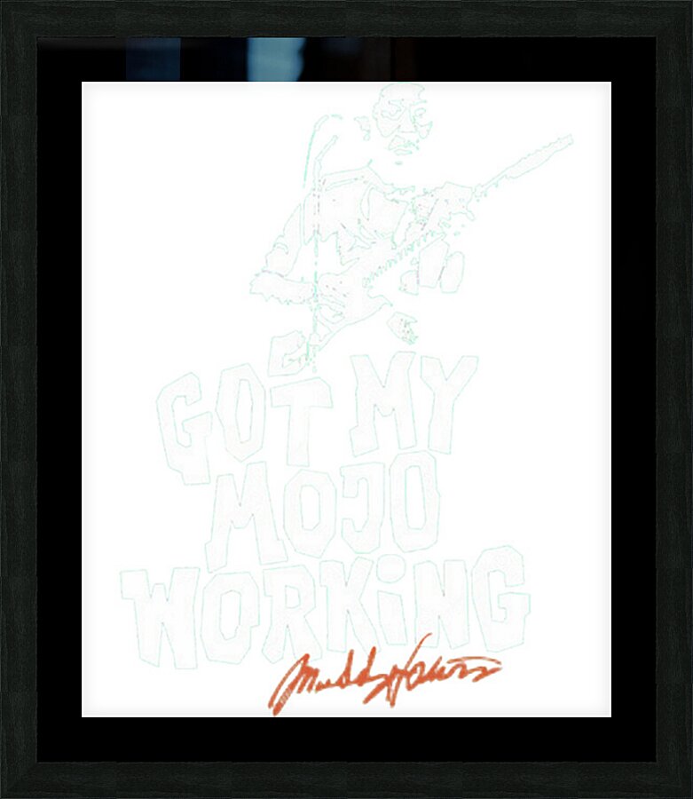 Muddy Waters 33 Picture Frame print