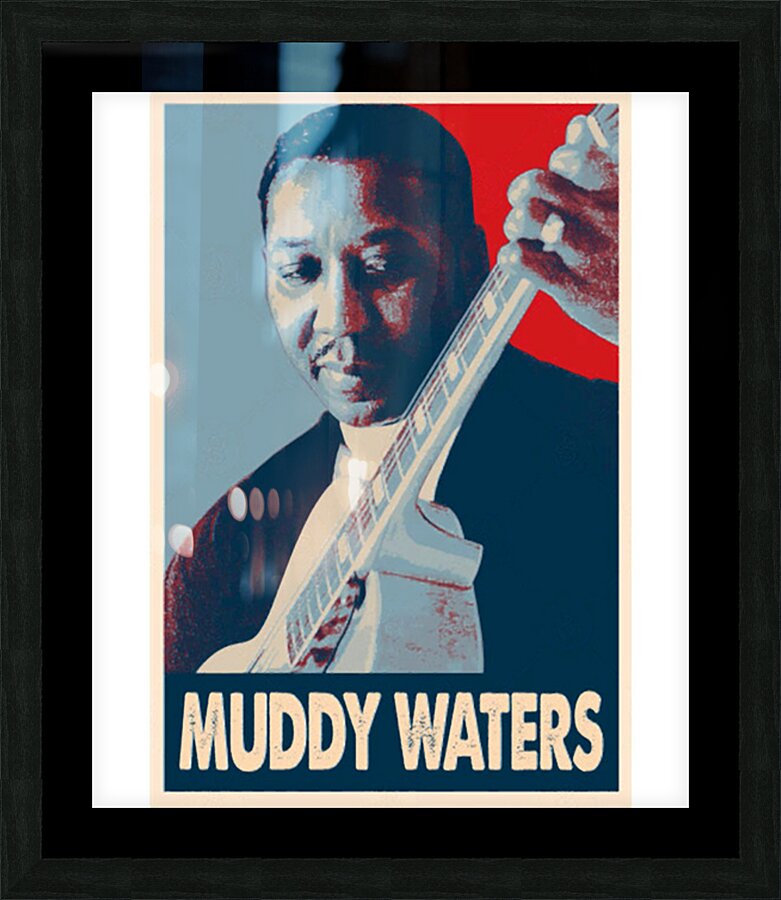 Muddy Waters 40 Picture Frame print