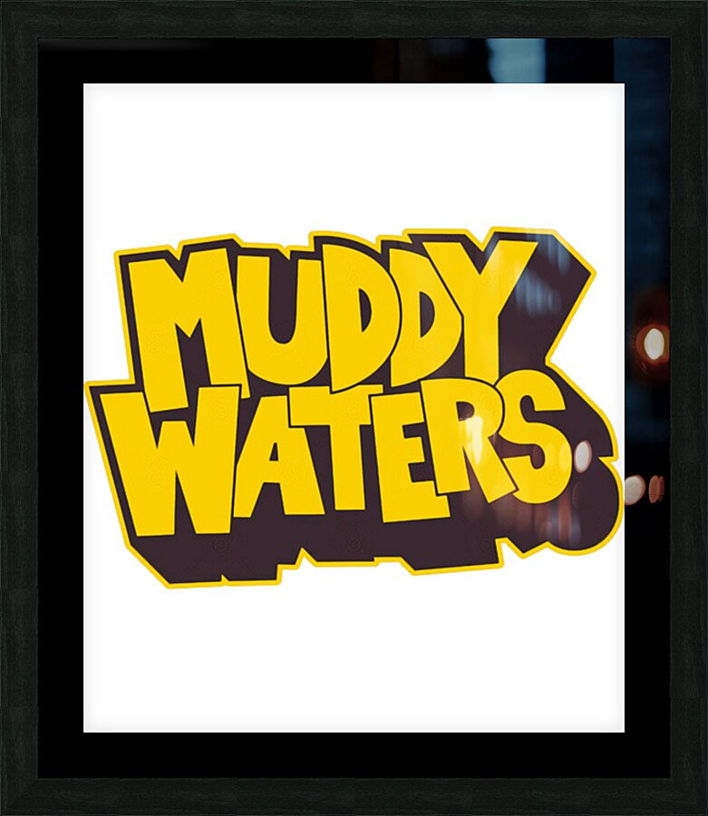 Muddy Waters 41 Picture Frame print