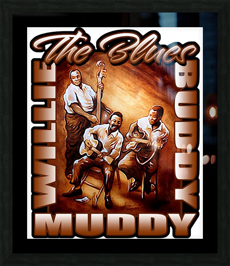 Muddy Waters 1 Picture Frame print