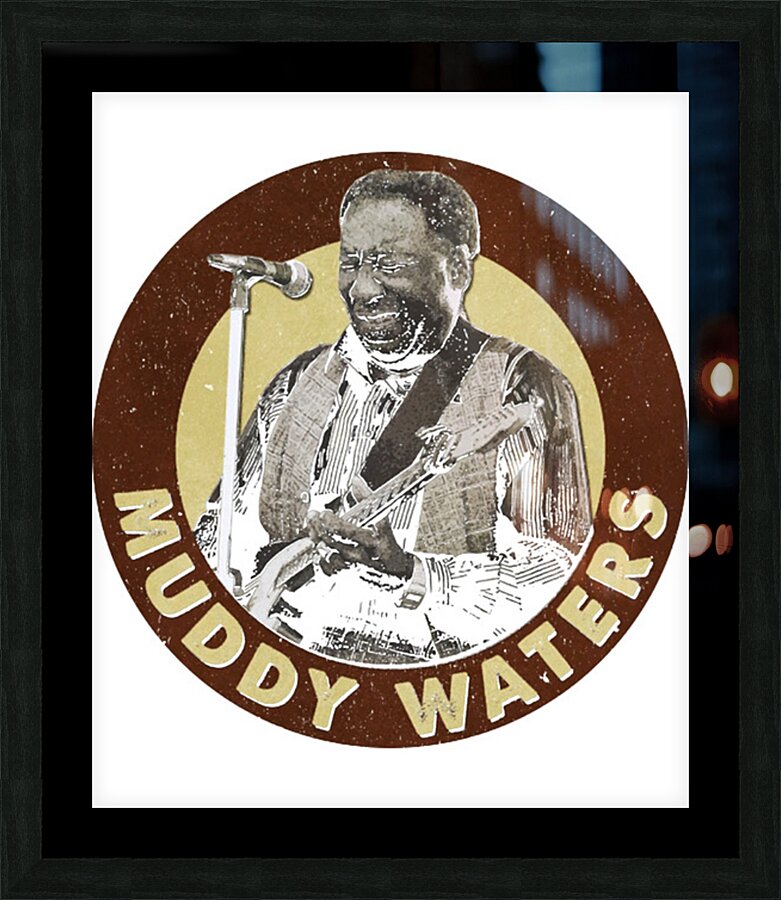 Muddy Waters 2 Picture Frame print