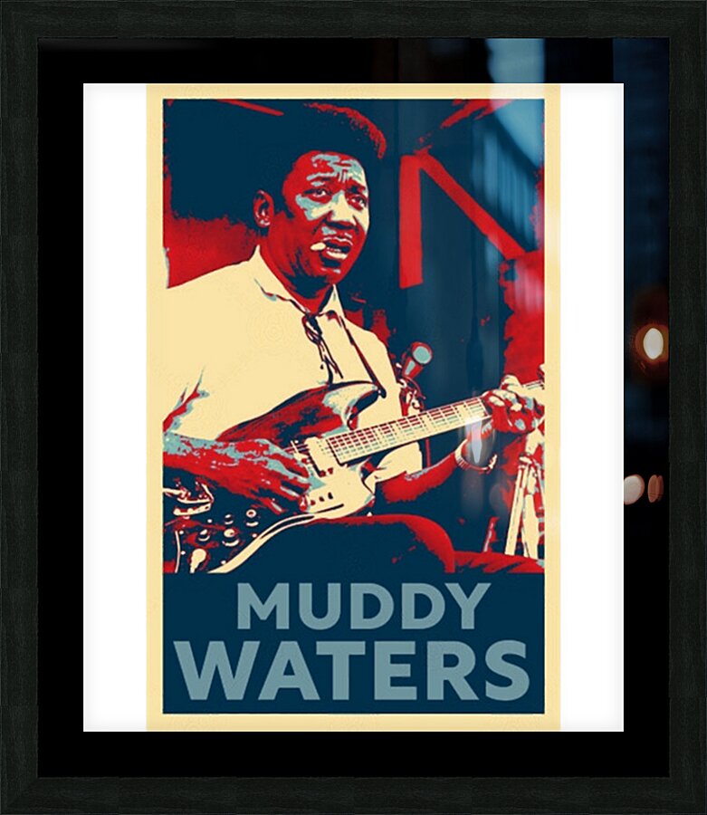 Muddy Waters 8 Picture Frame print