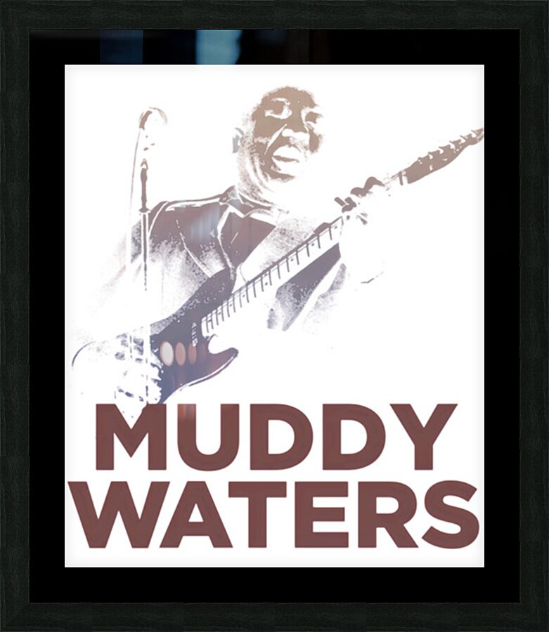 Muddy Waters 9 Picture Frame print