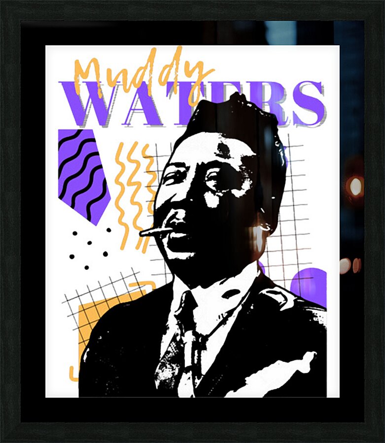 Muddy Waters 18 Picture Frame print
