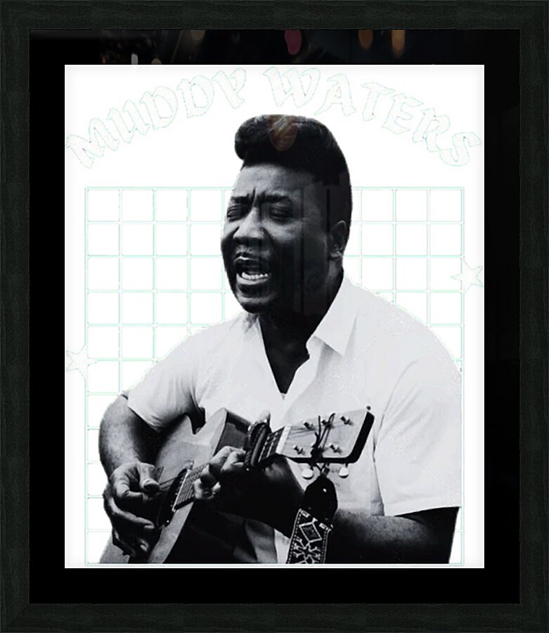 Muddy Waters 19 Picture Frame print
