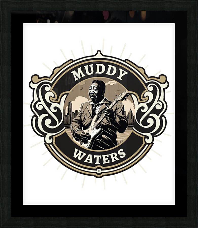 Muddy Waters 20 Picture Frame print