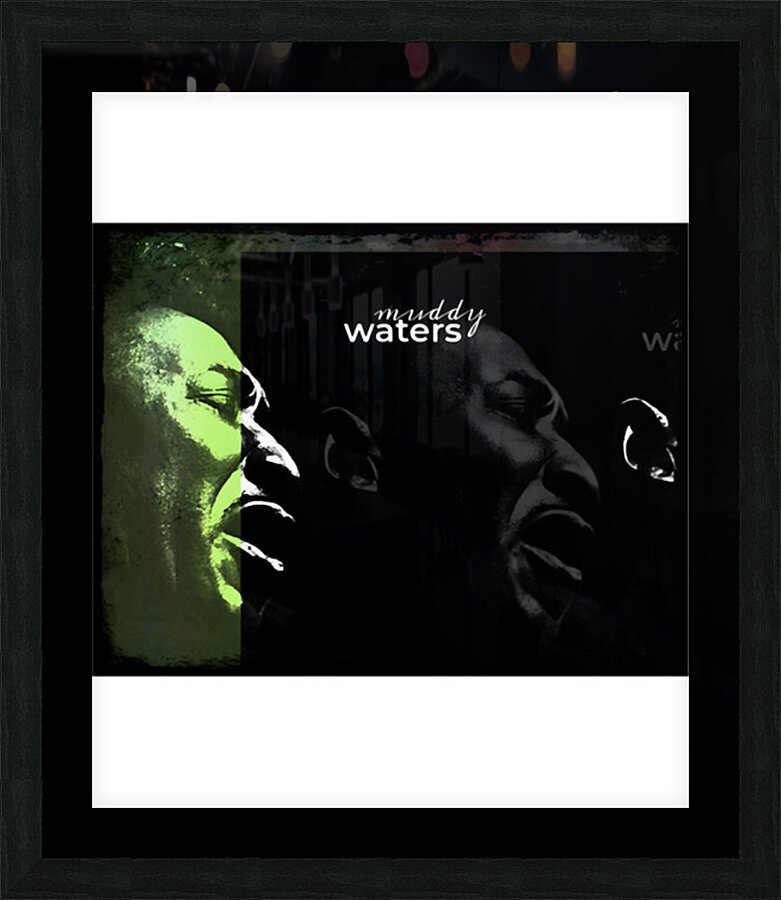 Muddy Waters 22 Picture Frame print