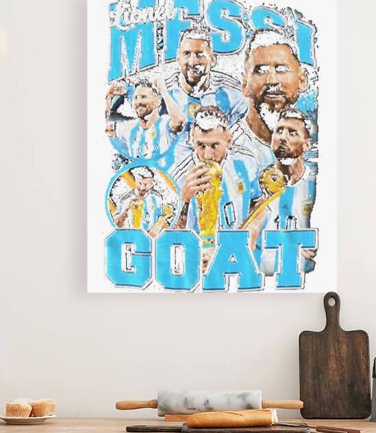 Lionel Messi 6 by Monique C Monico