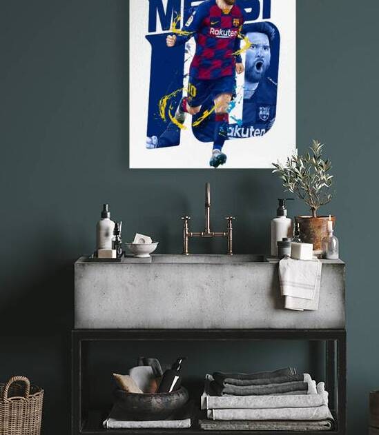 Lionel Messi 27 by Monique C Monico