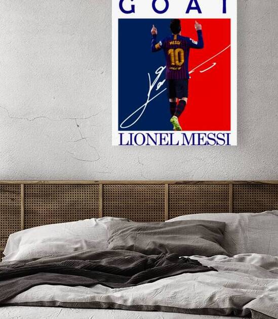 Lionel Messi 32 by Monique C Monico