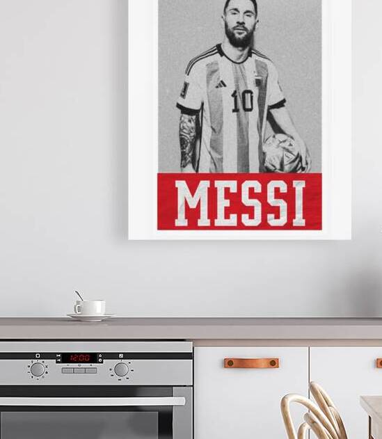 Lionel Messi 47 by Monique C Monico