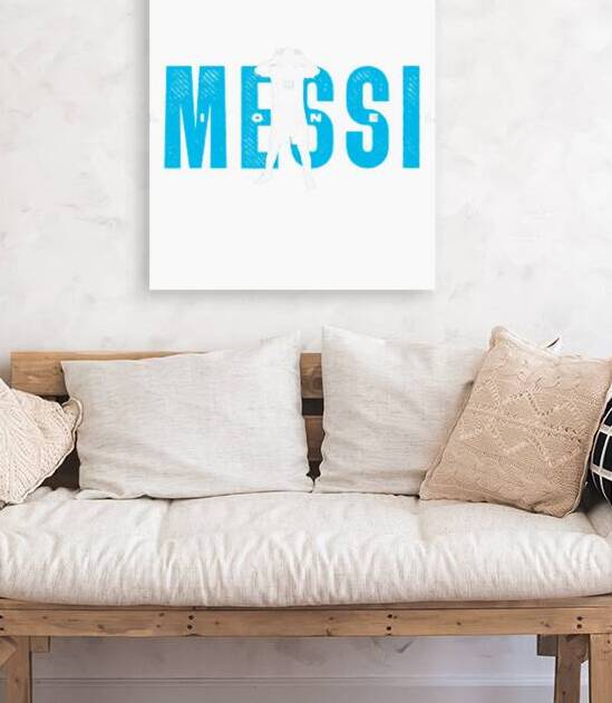 Lionel Messi 2 by Monique C Monico