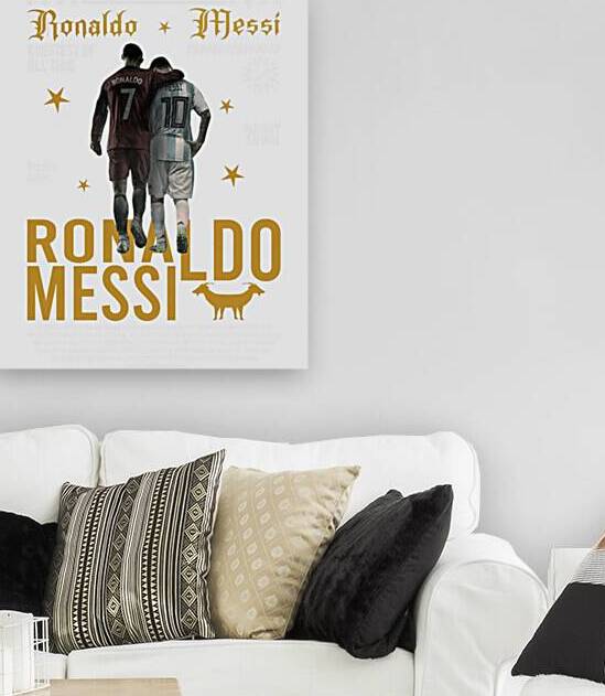 Lionel Messi 19 by Monique C Monico