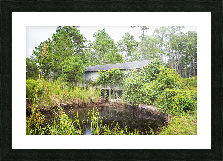 2022 Aug 19 Boathouse01 Picture Frame print