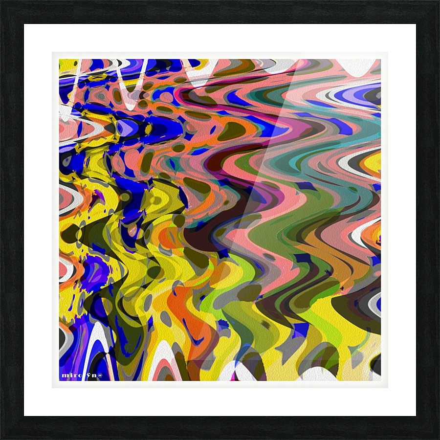 Le fleuve Picture Frame print