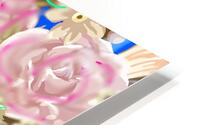 Note florale HD Metal print