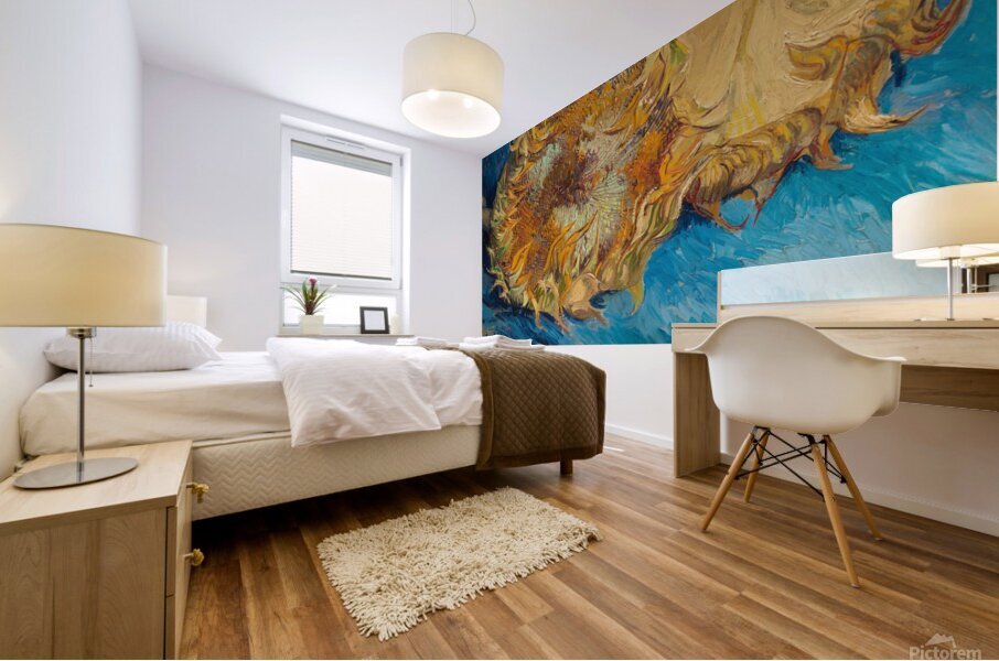 Van Gogh - Sunflowers Mural print