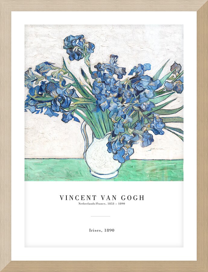 Van Gogh - Irises Picture Frame print