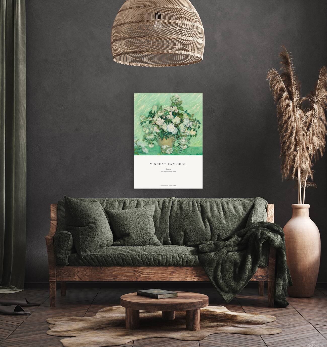 Van Gogh - Roses Reproduction