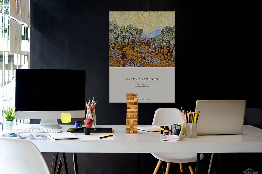 Van Gogh - Olive Trees Reproduction