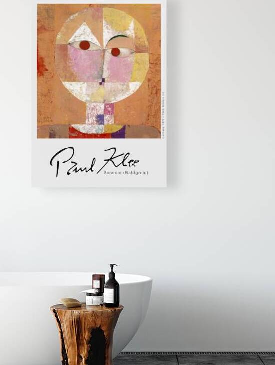 Paul Klee - Senecio Baldgreis by Oldmasters