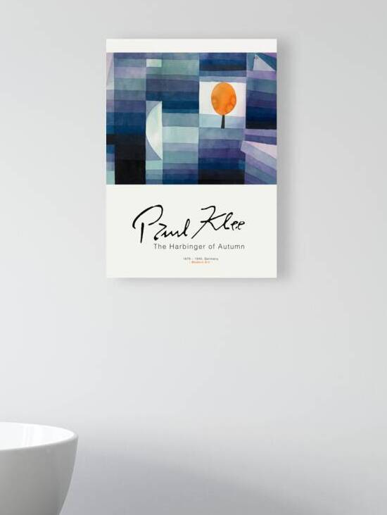 Paul Klee - The Harbinger of Autumn by Oldmasters