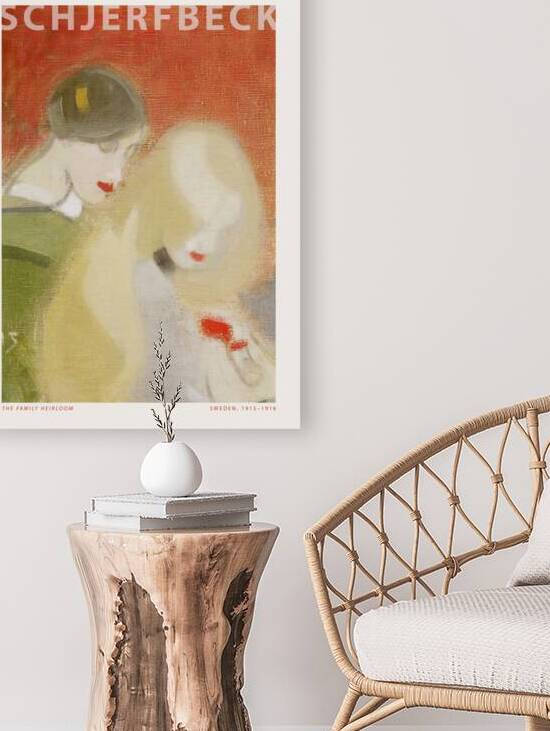 Helene Schjerfbeck - The Family Heilroom by Oldmasters