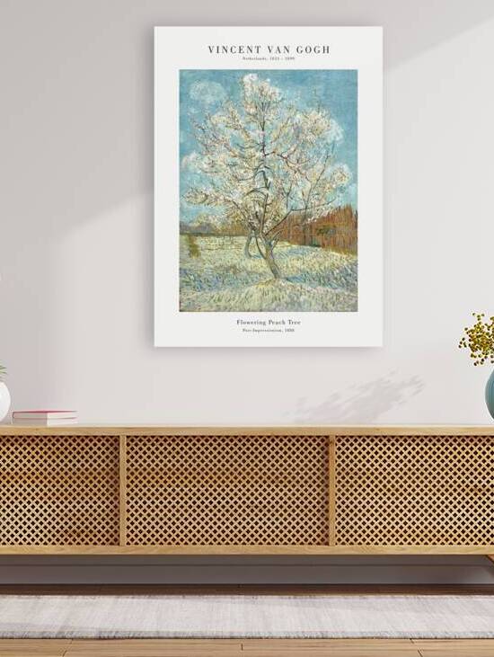Van Gogh - Flowering Peach Tree  by Oldmasters