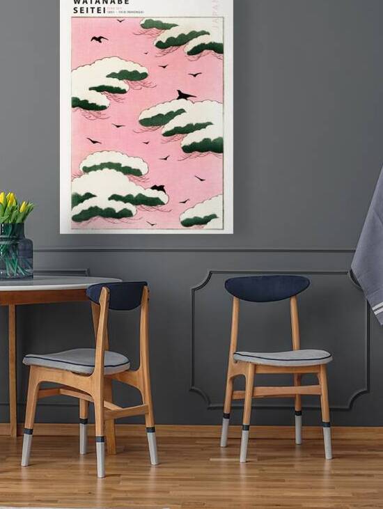 Watanabe Seitei - Pink Sky by Oldmasters