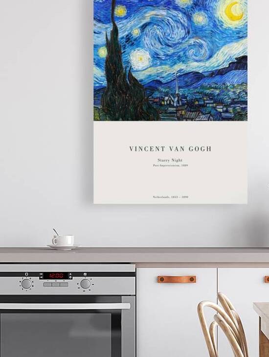 Van Gogh - Starry Night 1889 by Oldmasters