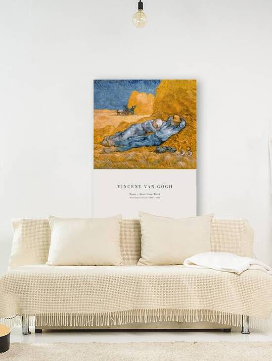 Van Gogh - Noon Rest from Work by Oldmasters