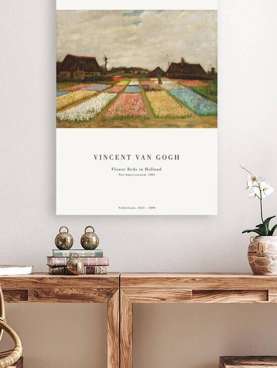 Van Gogh - Flower Beds in Holland by Oldmasters