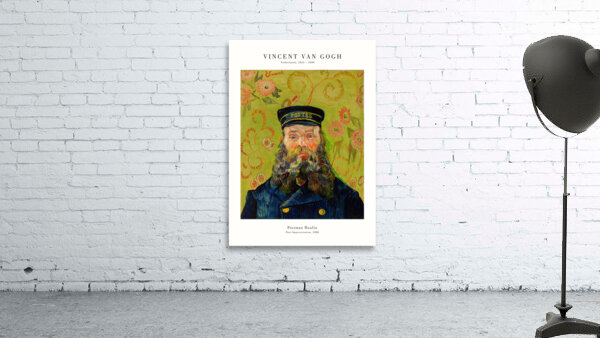 Van Gogh - Postman Roulin Wall Preview