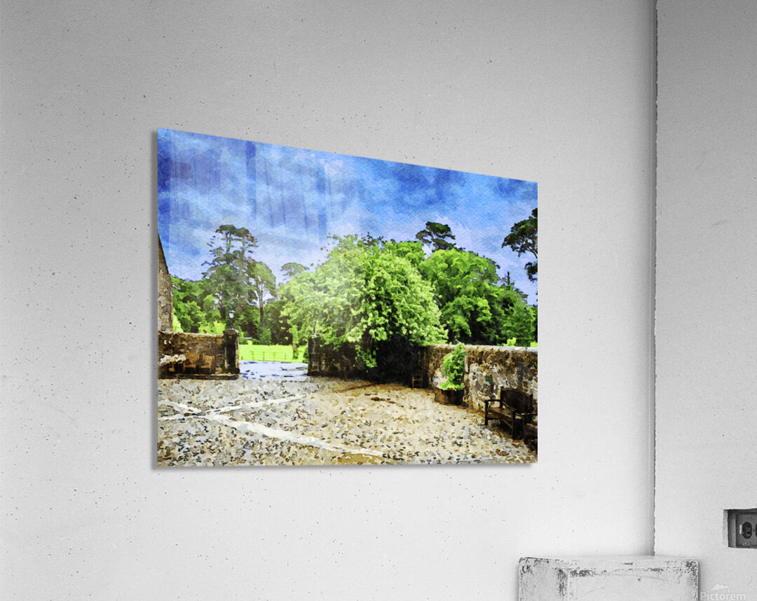 Walled Garden Gate by Gestalt Imagery Wall Art