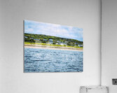Watercolor landscape of Inishmore on the Aran Islands in Ireland Acrylic Print