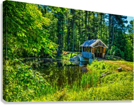 IMG 7228 Edit Wason Pond Bridge Canvas Print