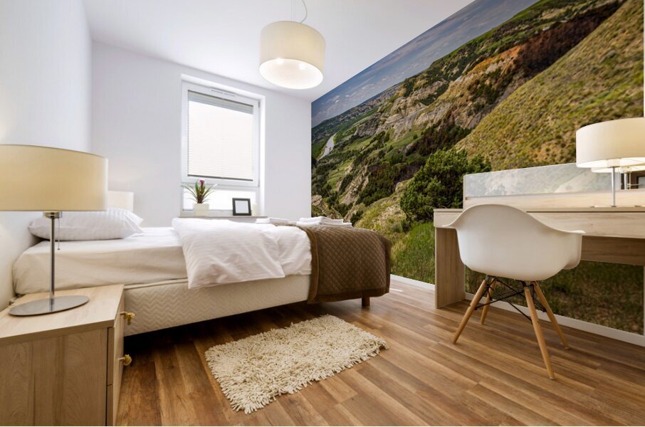 River Bend Overlook Mural print
