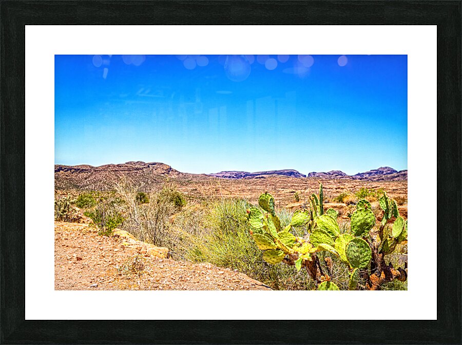 Apache Trail Scenic Drive View Picture Frame print