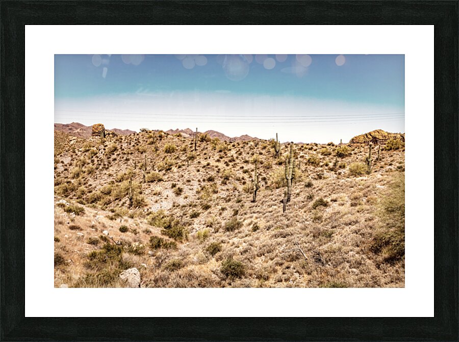 Apache Trail Scenic Drive View Picture Frame print