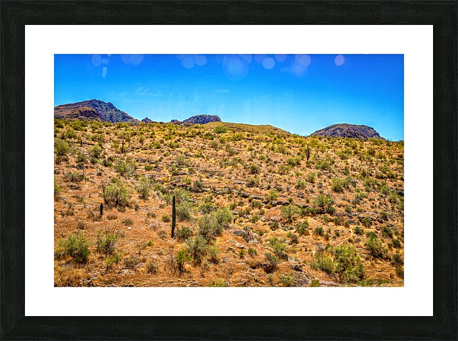 Apache Trail Scenic Drive View Picture Frame print
